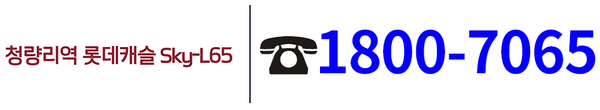 청량리역 롯데캐슬 SKY-L65